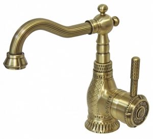 Смеситель для раковины  ZORG Antic A 314U-BR